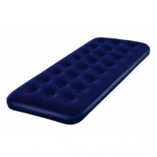 Велюровый односпальный матрас Inflatable bed 190x99x22 см Синий (133956)