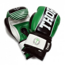 Боксерские перчатки Thor Thunder 10oz Green (529/12(Leather) GRN 10 oz.)