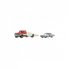 Машина Hot Wheels Коллекционная модель 61 Impala и транспортера 72 Chevy Ramp Truck серии Car Culture (FLF56/HKF40)