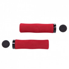 Грипсы PVC L130 mm Al EVA HL-G224 Red (GRI-195)