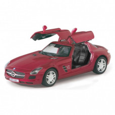 Машинка металлическая KT5349W Mercedes-Benz SLS AMG (Красный)
