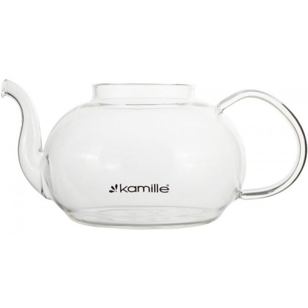 Чайник скляний заварювальний Kamille 1200мл зі знімним ситечком (0783l) (110476) Чайник скляний заварювальний Kamille 1200мл зі знімним ситечком (0783l) (110476)