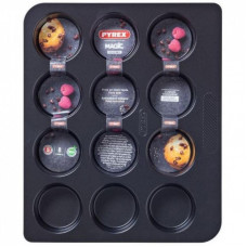 Форма для выпечки Pyrex Magic 31 х 26 см для маффинов 12 ячеек (MG12BU6)