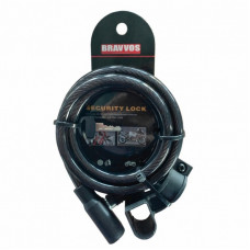 Замок велосипедный Bravvos LOC-045-055 Key (LCK-031)