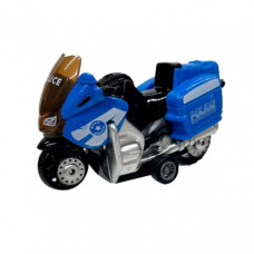 Мотоцикл детский "Police" AP7442 масштаб 1:64 из безопасных материалов (Синий)