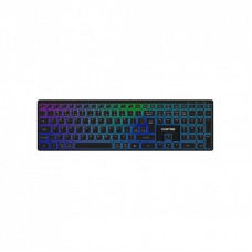 Клавиатура Canyon HKB-W11 Slim Dual Mode Wireless/Bluetooth RGB UA Black (CNS-HBTK11B)