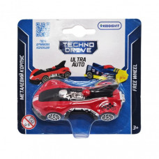 Игровая мини-машинка Ultra Auto TechnoDrive 250321W-3 металлический корпус