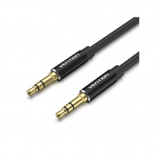 Кабель мультимедийный 3.5mm M to 3.5mm M 1.5m black Vention (BAXBG)