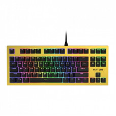 Клавиатура Hator Skyfall TKL PRO USB Yellow (HTK-657)
