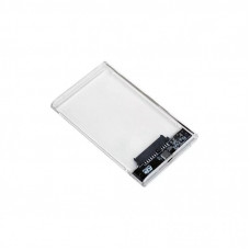 Карман внешний AgeStar 2.5", USB 3.2, 9.5 mm / 7 mm HDD/SSD, Transparent (3UB2P4C (Transparent))