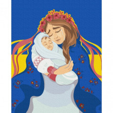 Картина по номерам "Ненька Украина" © Anastasiia Casarda Brushme BS53077 40х50 см