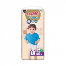 Подгузники GOO.N Premium Soft 12-20 кг размер XL на липучках 40 шт (863226)