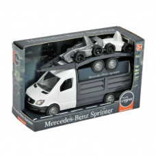 Спецтехника Tigres Mercedes-Benz Sprinter бортовой с лафетом (белый) (39670)