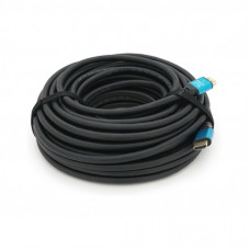 Кабель мультимедийный HDMI M to HDMI M 15.0m V2.0 4Kx2K black Merlion (YT-HDMI(M)/(M)4KV2.0-15m/19121)