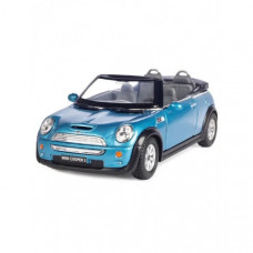 Детская коллекционная машинка Mini Cooper S Kinsmart KT5089W инерционная (Синий)