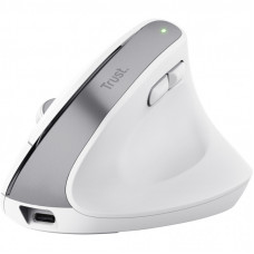 Мышка Trust Bayo+ Ergonomic Wireless/Bluetooth White (25399)