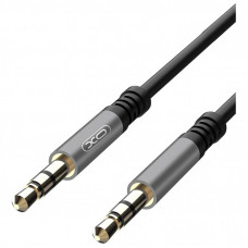 Кабель мультимедийный 3.5mm M to 3.5mm M 1.0m black XO (XO-NB121)