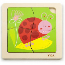 Пазл Viga Toys Божья коровка (50140)