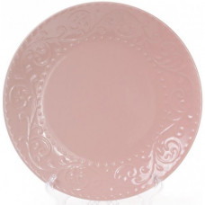 Набір 6 обідніх тарілок Leeds Ceramics Ø27.5см, кам'яна кераміка (рожеві) (110586)