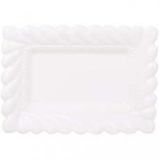 Блюда порцелянові "White City Tiffany" 31х22см, набір 2 прямокутних блюда (122586)