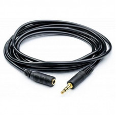 Кабель мультимедийный 3.5mm M to 3.5mm F 5.0m Atcom (16849)
