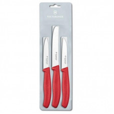 Набор ножей Victorinox SwissClassic из 3 предметов Красный (6.7111.3)