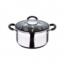 Кастрюля MasterPro Foodies collection з кришкою 5 л (BGMP-1502-BK)