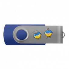 USB флеш накопитель Goodram 32GB UTS2 Ukraine Process Blue USB 2.0 (UTS2-0320B0R11-UA)