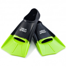 Ласты Aqua Speed Training Fins 137-38 5633 чорний, зелений 39-40 (5908217656339)