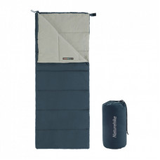 Спальный мешок Naturehike F150 NH22MSD05, лівий, темно-блакитний (6927595797761-L)