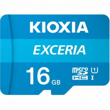 Карта памяти Kioxia 16GB microSDHC class 10 UHS-I Exceria (LMEX1L016GG2)