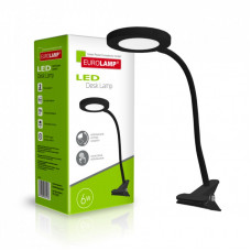 Настольная лампа Eurolamp 6W 5000K (LED-TLP-6W(black))