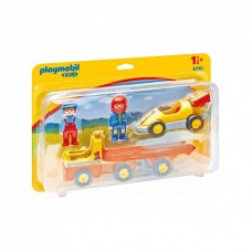 Конструктор Playmobil Эвакуатор с гоночной машиной (6009001)