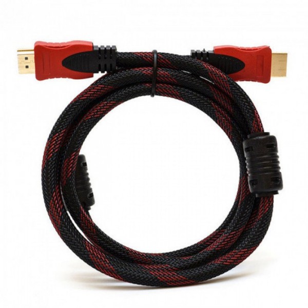 Кабель HDMI - HDMI 1,5m в обмотке 1,5м (38607)