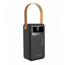 Внешний аккумулятор Power bank LENYES PX691D 60000 mAh, PD22,5W + быстрая зарядка батарея зарядка Черный (126807)