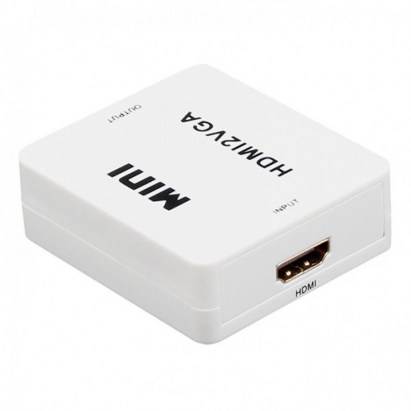 Адаптер HDMI to VGA (переходник, конвертер, 720p/1080p) переходник, конвертер (134907)