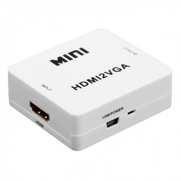 Адаптер HDMI to VGA (переходник, конвертер, 720p/1080p) переходник, конвертер (134907)