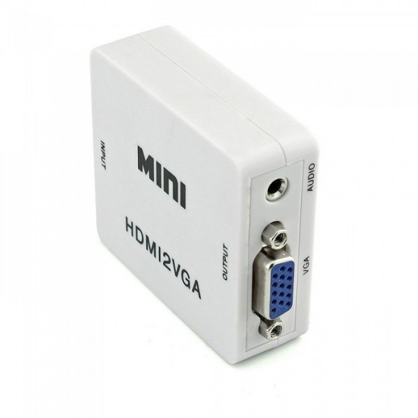 Адаптер HDMI to VGA (переходник, конвертер, 720p/1080p) переходник, конвертер (134907)