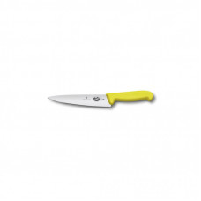 Кухонный нож Victorinox Fibrox разделочный 19 см, желтый (5.2008.19)