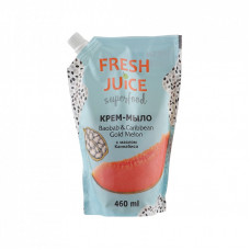 Жидкое мыло Fresh Juice Superfood Baobab & Caribbean Gold Melon дой-пак 460 мл (4823015943331)
