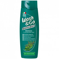 Шампунь Wash&Go с экстрактами трав для жирных волос 400 мл (8008970042213)