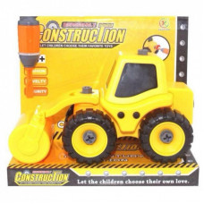 Спецтехника Kaile Toys Трактор с катком, разборная модель с отверткой (KL702-4)