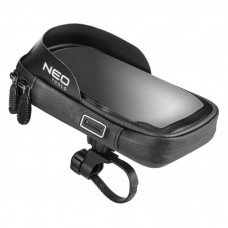 Велосумка на руль Neo Tools з тримачем для смартфона до 6" Black (91-001)