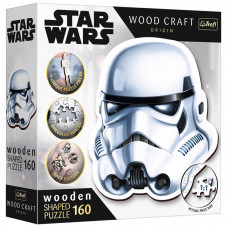 Пазл Trefl Wooden Star Wars Шлем штурмовика 160 элементов (5900511201888)
