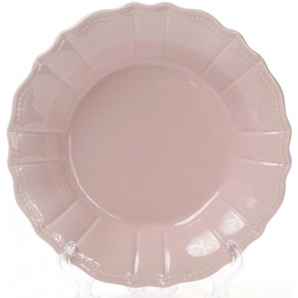 Набір 6 глибоких тарілок Leeds Ceramics SUN Ø23см, кам'яна кераміка (рожевий-попелястий) (110617) Набір 6 глибоких тарілок Leeds Ceramics SUN Ø23см, кам'яна кераміка (рожевий-попелястий) (110617)