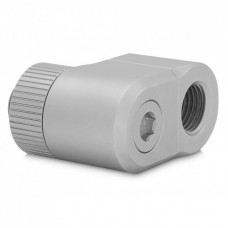Фитинг для СЖО Ekwb EK-Quantum Torque Double Rotary Offset 21 - Satin Titanium (3831109893128)