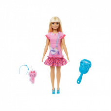 Кукла Barbie Моя первая Barbie, блондинка с котёнком (HLL19)
