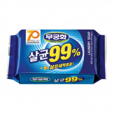 Мыло для стирки Mukunghwa 99% Sterilization Laundry Soap Антибактериальное 230 г (8801173400350)