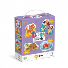 Пазл DoDo 4 в 1 Baby puzzle. Домашние животные (300688)