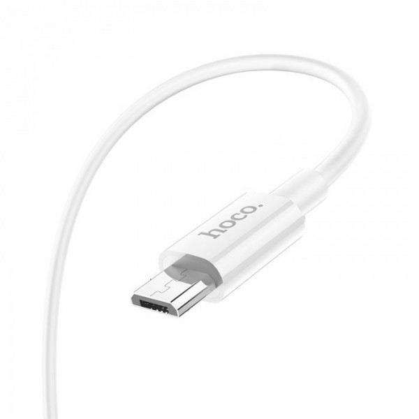 Кабель для зарядки USB на Micro-USB HOCO X64 Lightweight Белый (51027) Кабель для зарядки USB на Micro-USB HOCO X64 Lightweight Белый (51027)